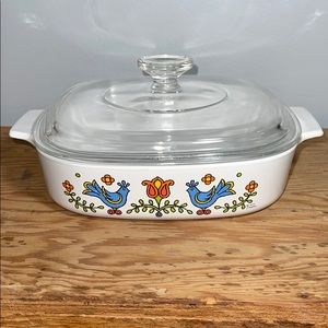 1975 Corningware Dish Friendship Pattern